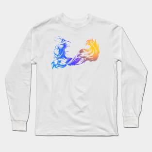 Final Fantasy XIV Logo Long Sleeve T-Shirt